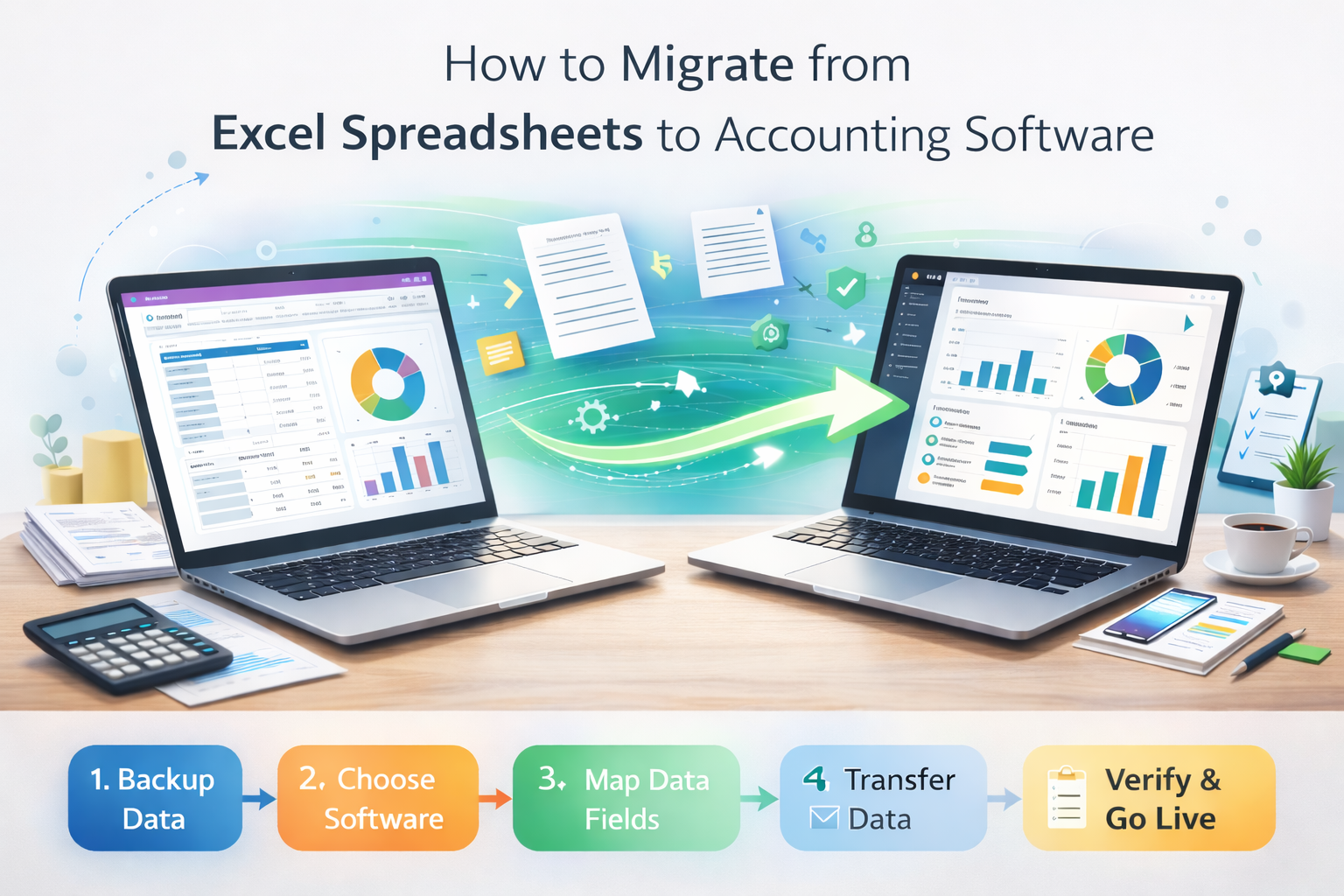 Migrate Excel to Accounting Software