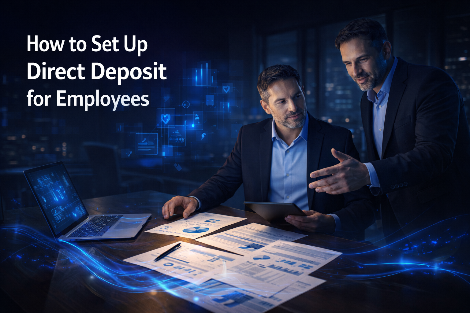 Set Up Direct Deposit for Employees