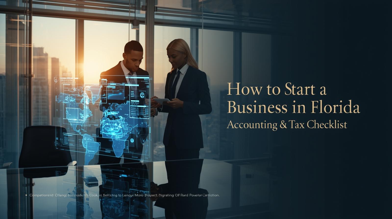 Start a Business in Florida: Tax Checklist