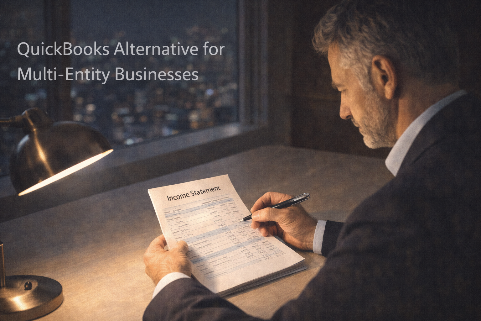 Multi-Entity Accounting Alternatives