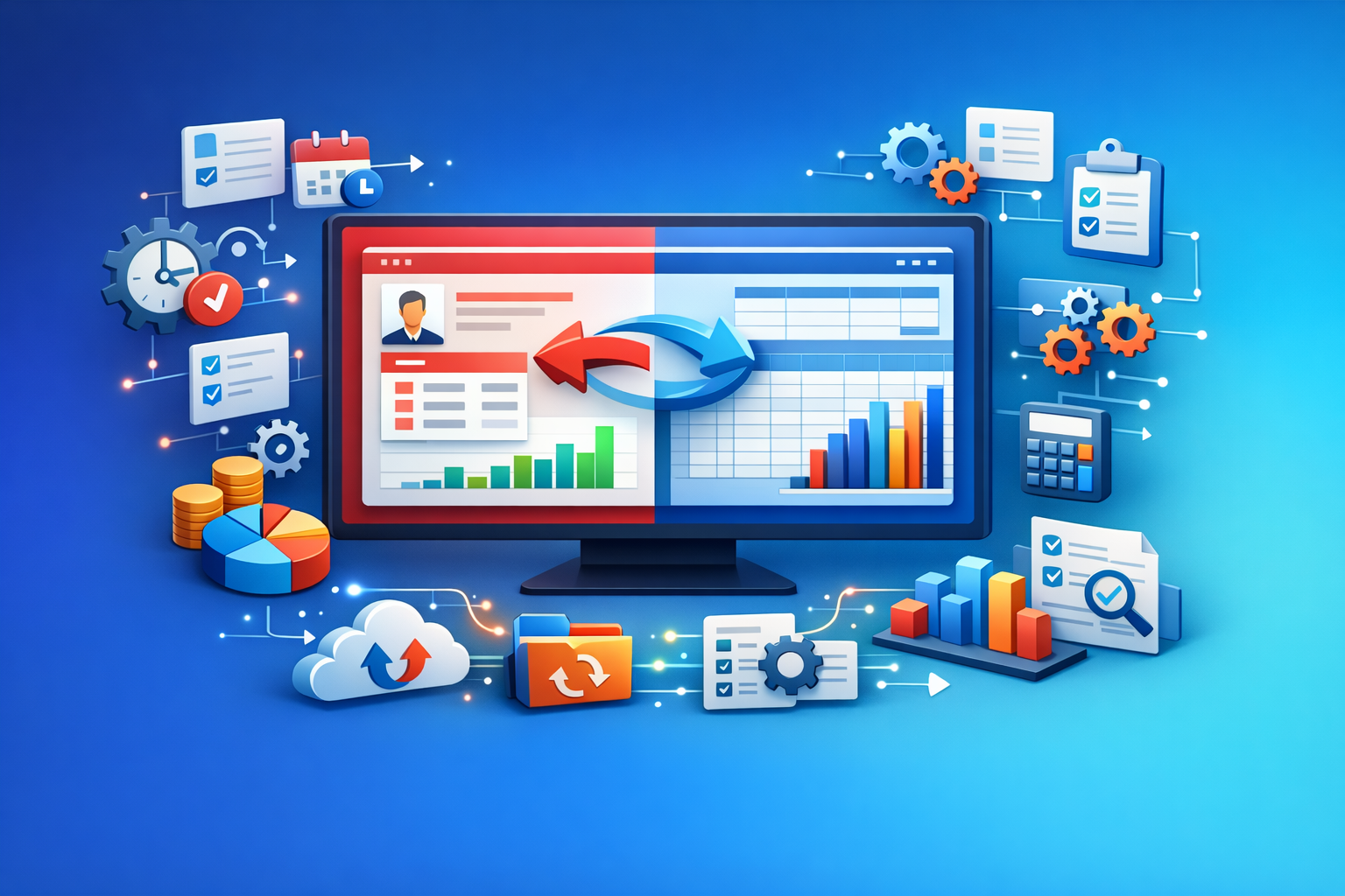 Connect Payroll with Accounting Software